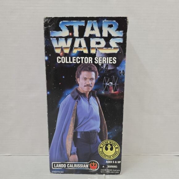 Star Wars Lando Calrissian Action Figure 12" Vintage Kenner 1996 Sealed - Picture 1 of 9